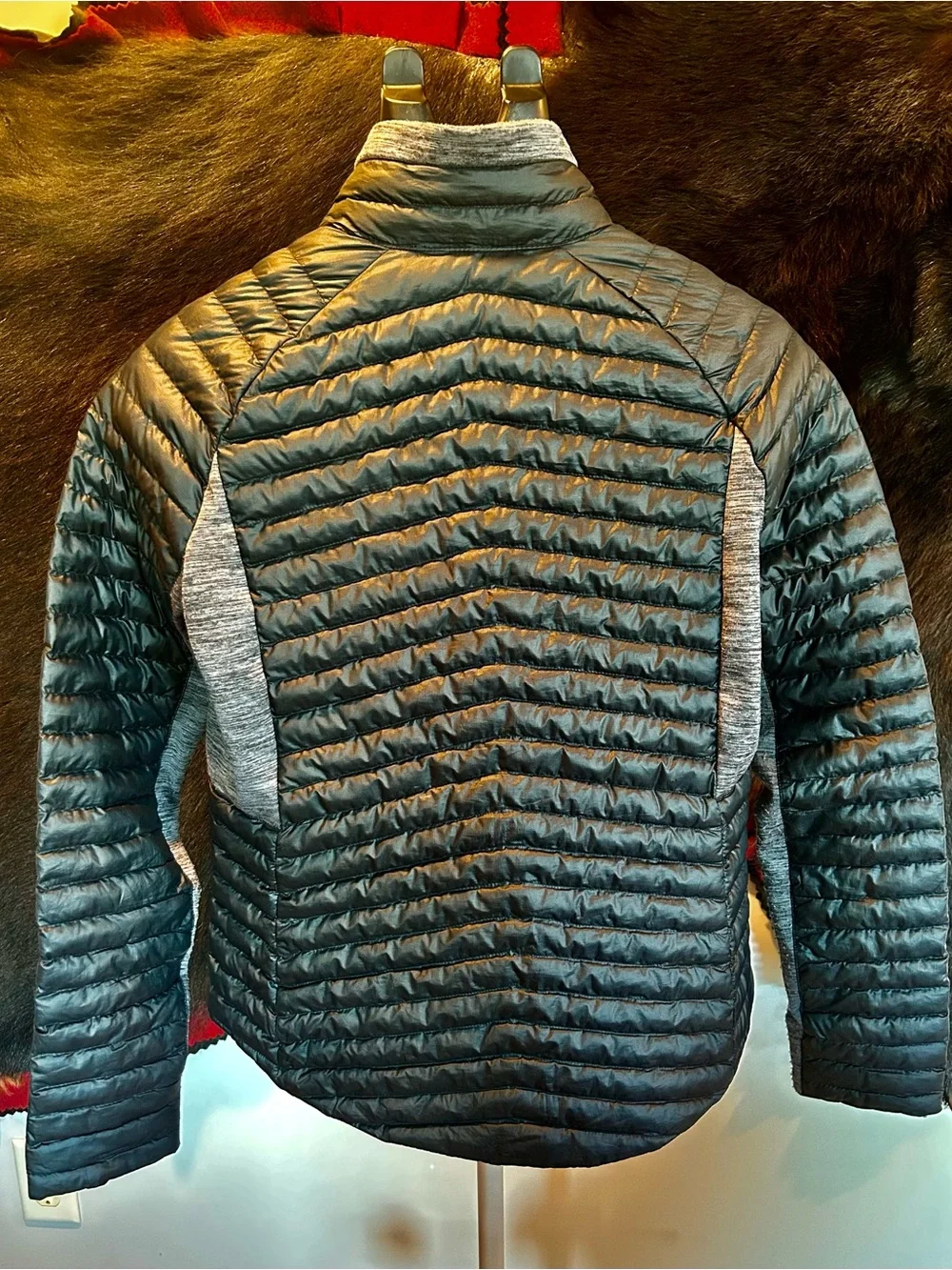 Nike Golf Aeroloft Black Quilted Puffer Jacket Sz M EUC